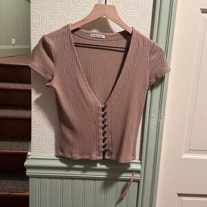 Nwt Reformation Nella V Neck size medium